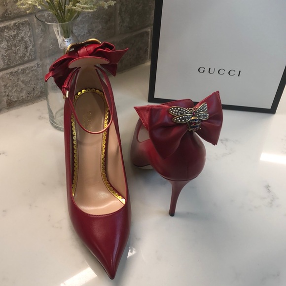 gucci queen margaret pumps - Picture 3 of 11